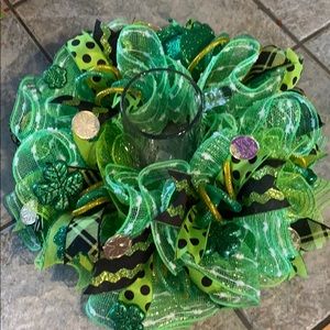 Saint Patrick’s day pixie Wreath/centerpiece